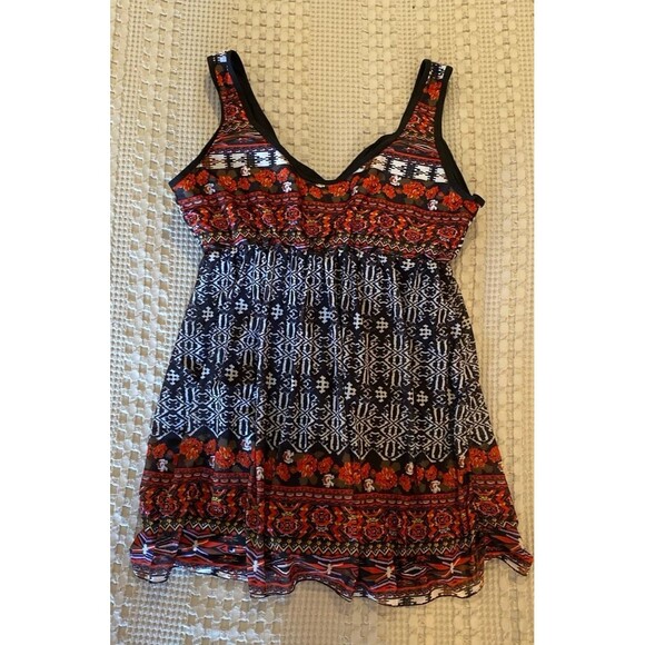 Danify Womens Swimsuit One piece  Size “56” ? Size  20 Modest Wide Straps Chic - Picture 7 of 12